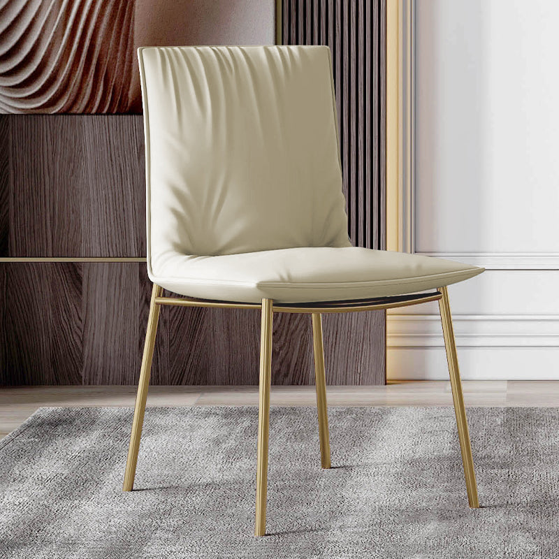 Glam Style Dining Chair Upholstered Side Chair for Living Room