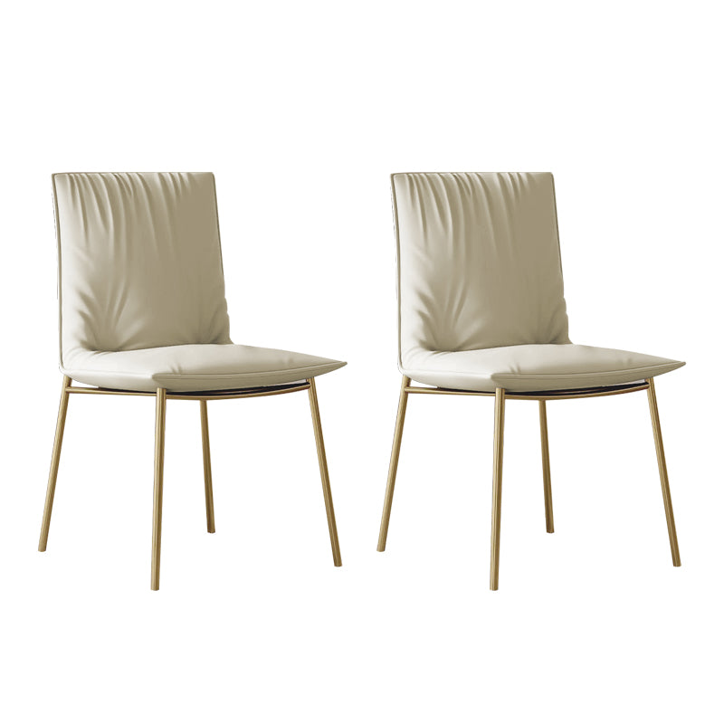 Glam Style Dining Chair Upholstered Side Chair for Living Room