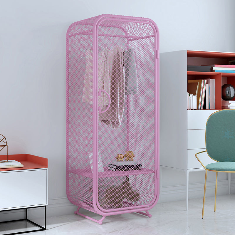 Contemporary Wardrobe Closet Metal Wardrobe Cabinet for Bedroom
