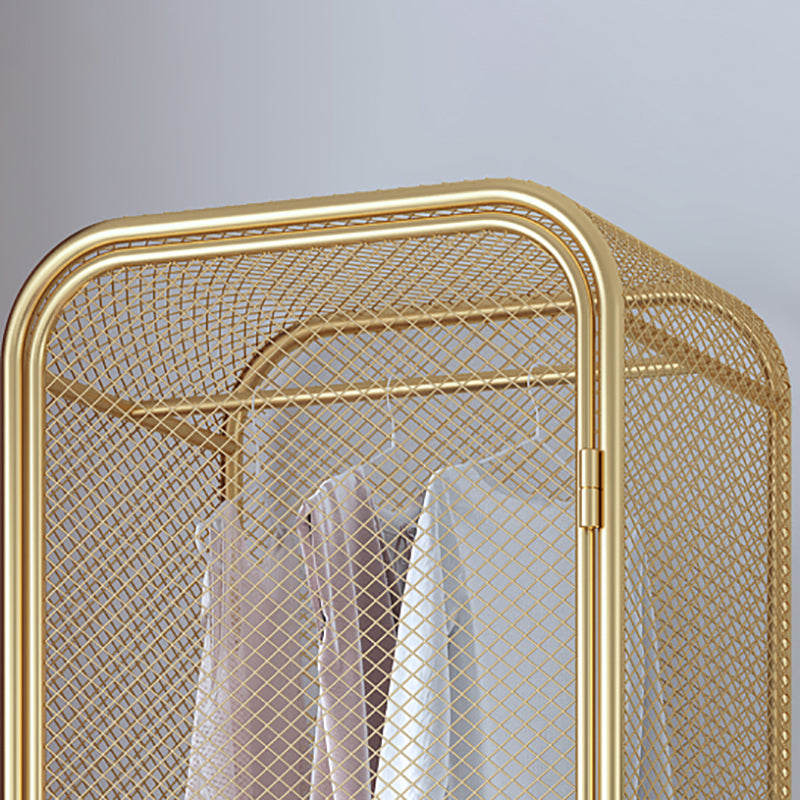 Contemporary Wardrobe Closet Metal Wardrobe Cabinet for Bedroom