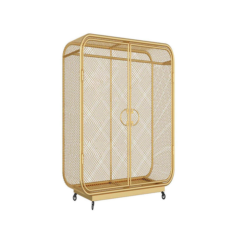 Contemporary Wardrobe Closet Metal Wardrobe Cabinet for Bedroom