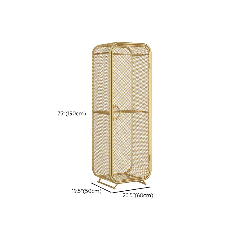 Contemporary Wardrobe Closet Metal Wardrobe Cabinet for Bedroom