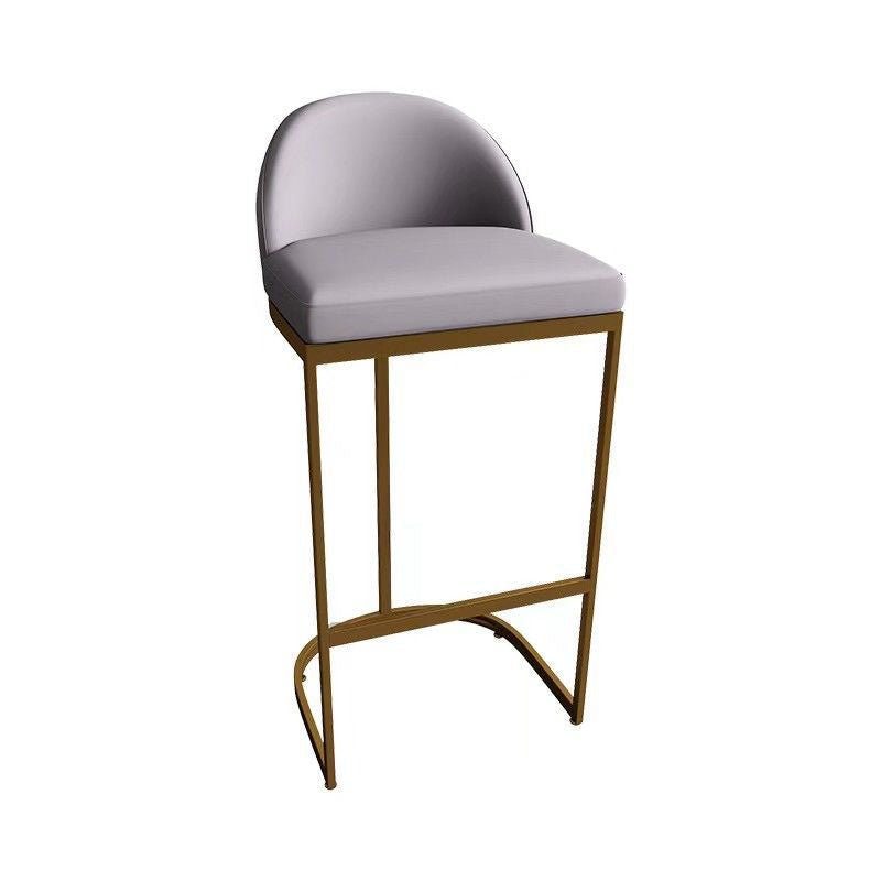 Modern Oval Bar Table Set 1/5 Pcs Stone Top Bar Table and Upholstered Stools