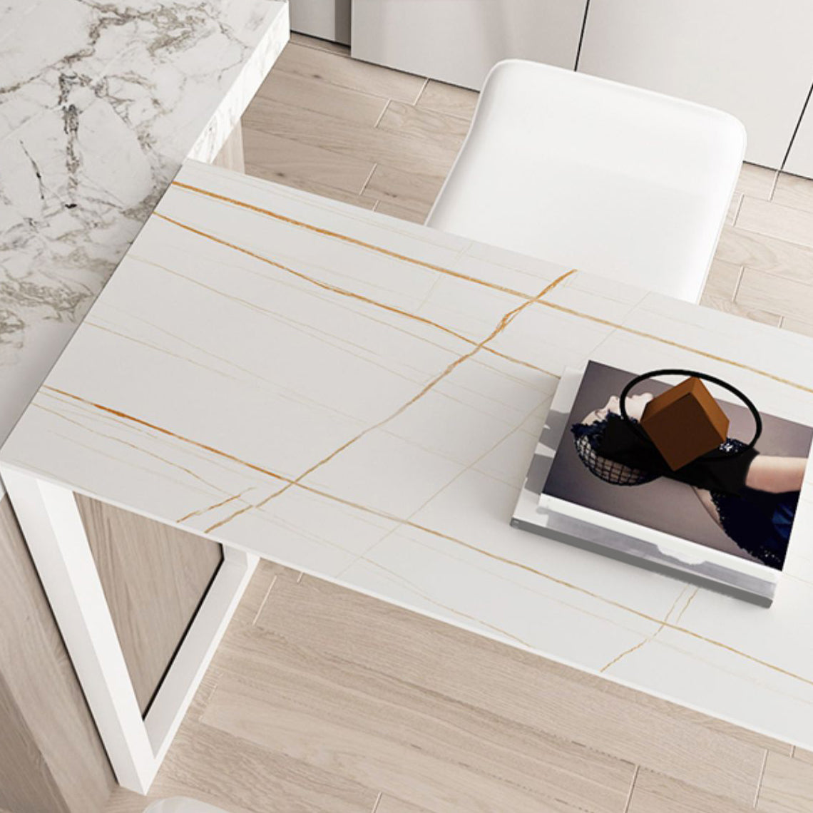 1/2/3/5 Pieces Bar Stool and Table Set White Oval Pub Table Set