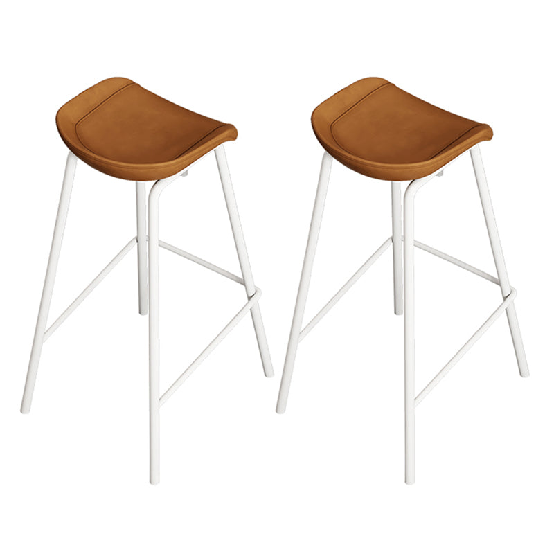 White and Brown Bar Pub Table Set 1/2/5 Pieces Table and Stool Set