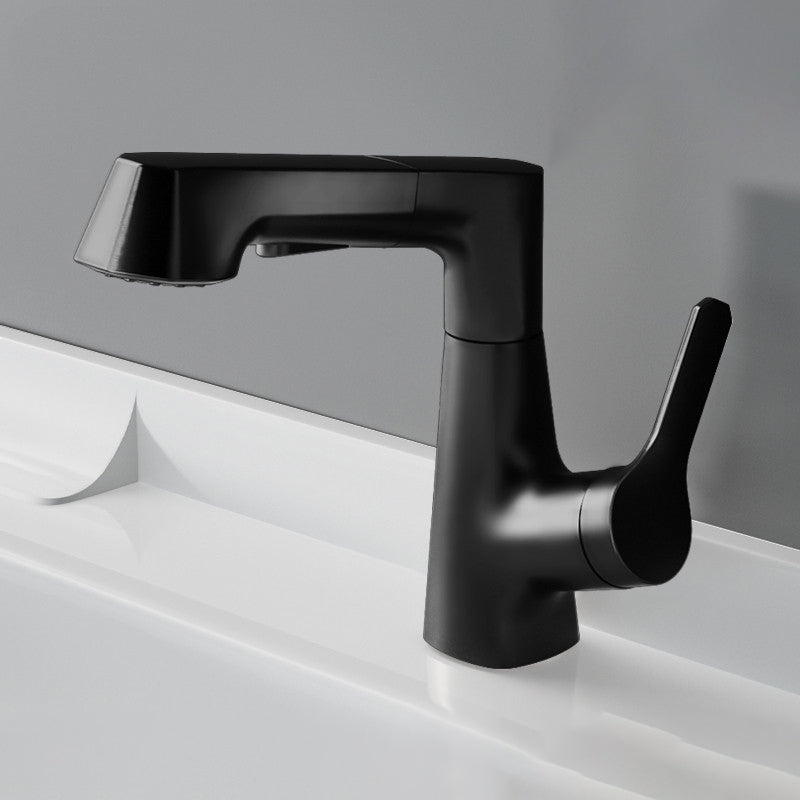 Lever Handles Lavatory Faucet Modern Vessel Sink Bathroom Faucet