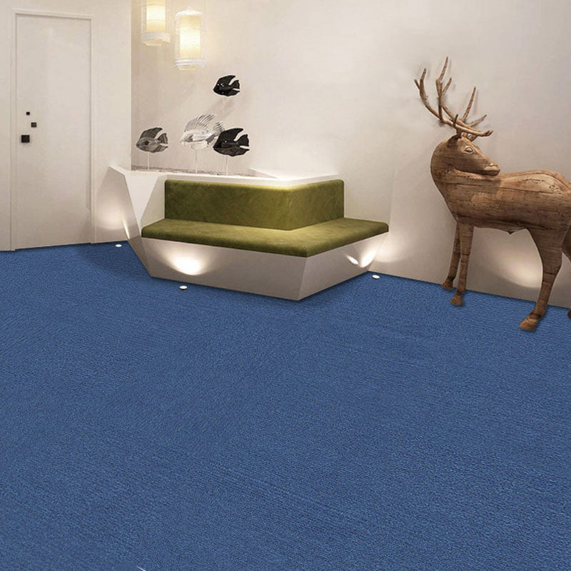 Carpet Tile Fade Resistant Non-Skid Solid Color Loose Lay Carpet Tiles Dining Room