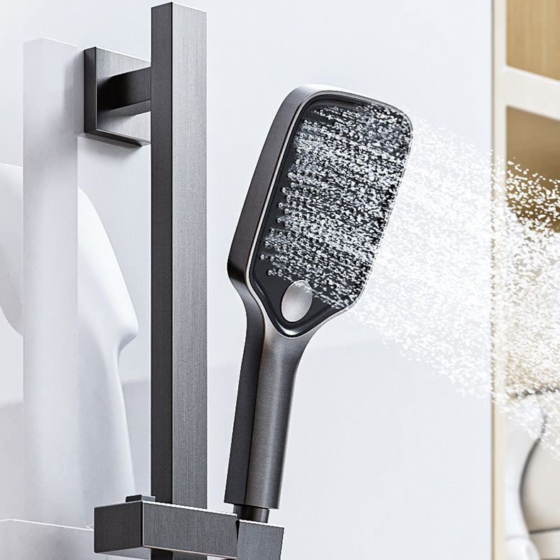 Wall Mounted Shower Combo Temperature Control Shower System with Thermostatic