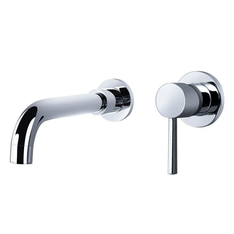 Modern Brass Roman Tub Faucet with 1 Lever Handles Tub Faucet