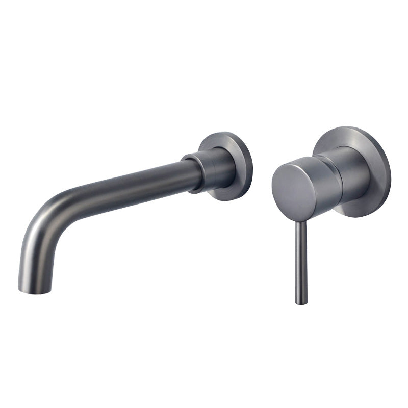 Modern Brass Roman Tub Faucet with 1 Lever Handles Tub Faucet
