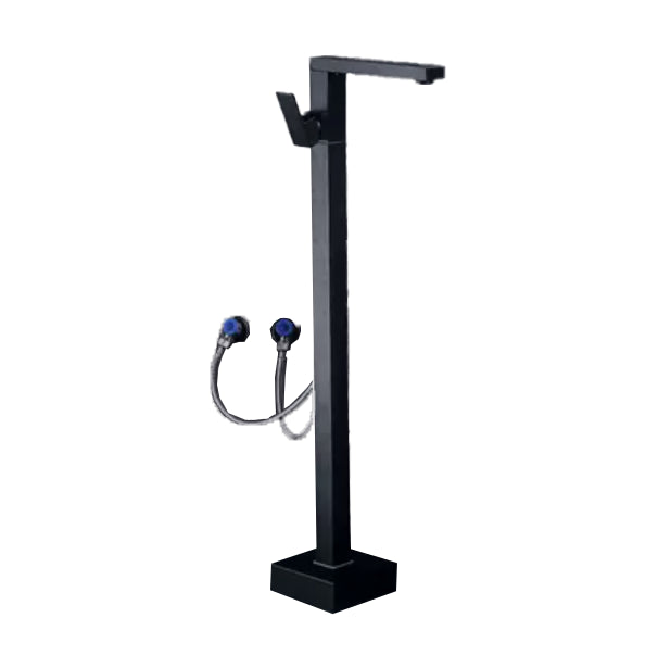 Floor Mounted All Bronze Freestanding Tub Filler Freestanding High Arc Tub Filler Trim