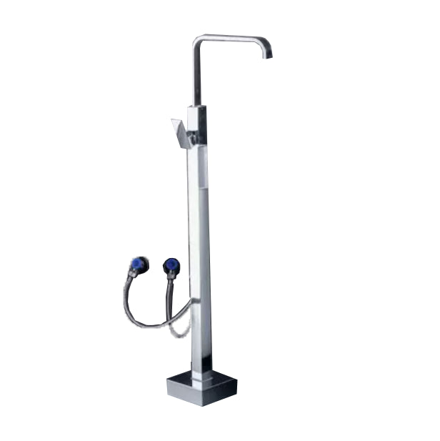 Floor Mounted All Bronze Freestanding Tub Filler Freestanding High Arc Tub Filler Trim