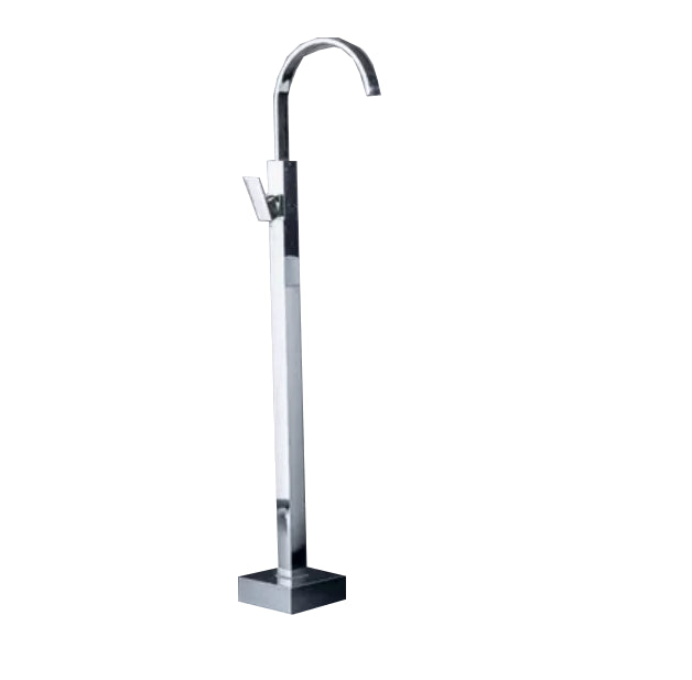 Floor Mounted All Bronze Freestanding Tub Filler Freestanding High Arc Tub Filler Trim