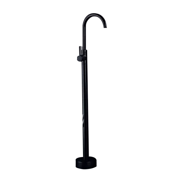 Floor Mounted All Bronze Freestanding Tub Filler Freestanding High Arc Tub Filler Trim