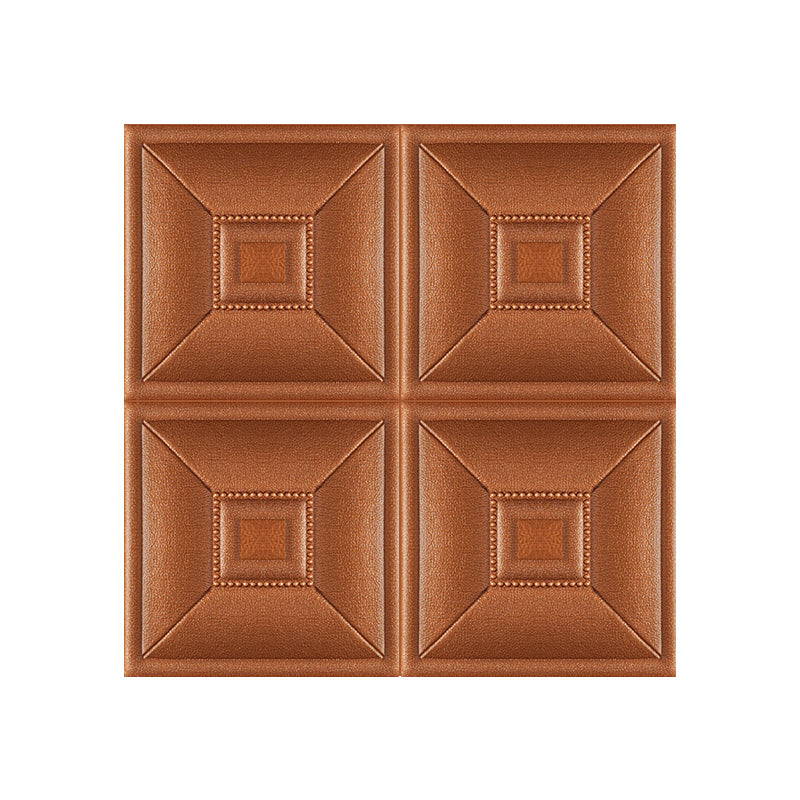 Gorgeous Style Wall Plank 3D Print Bathroom Living Room Wall Panels with Upholstered