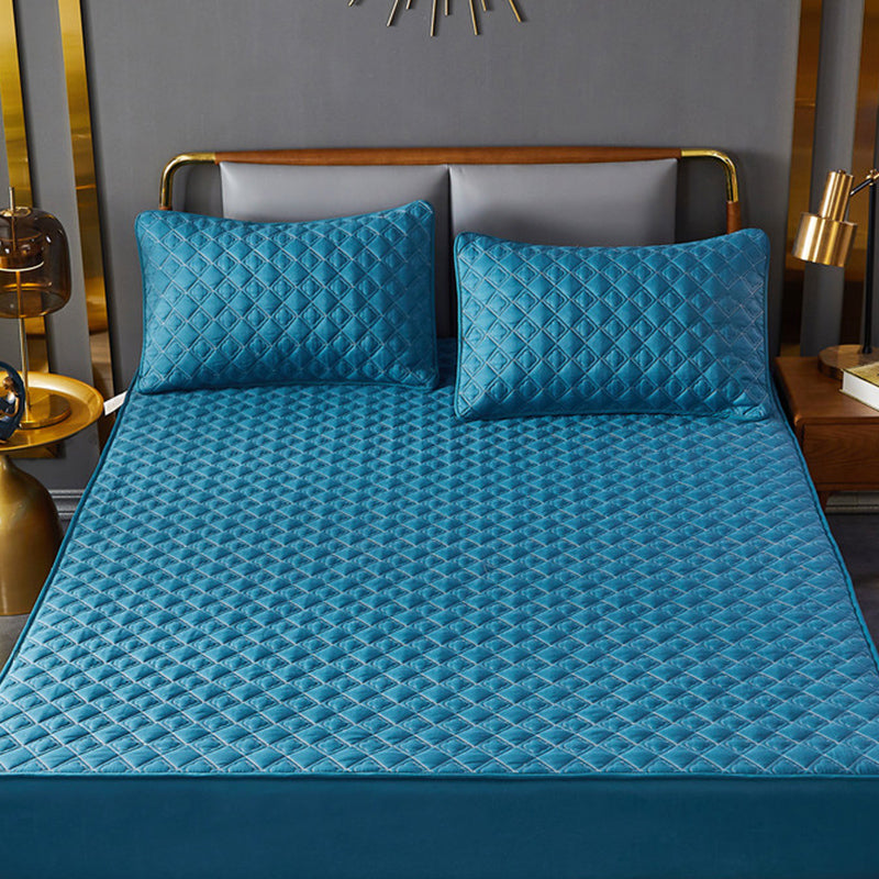 Solid Color Bed Sheet Set Soft & Smooth Antimicrobial Bed Sheet Set