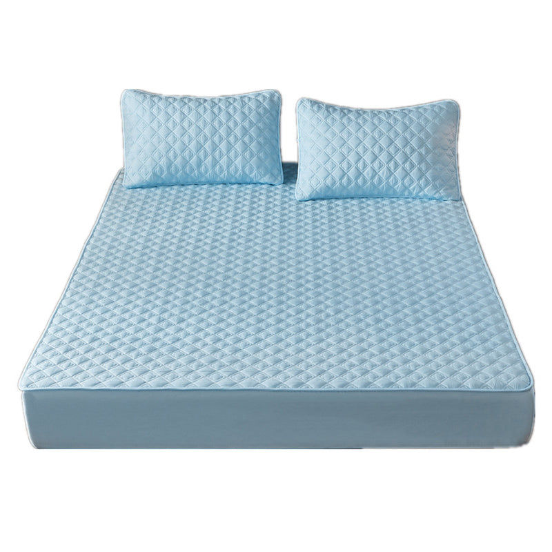 Solid Color Bed Sheet Set Soft & Smooth Antimicrobial Bed Sheet Set