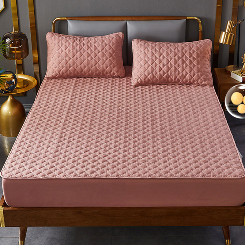 Solid Color Bed Sheet Set Soft & Smooth Antimicrobial Bed Sheet Set