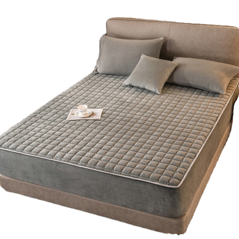 Flannel Bed Sheet Set Breathable Fade Resistant Bed Sheet Set