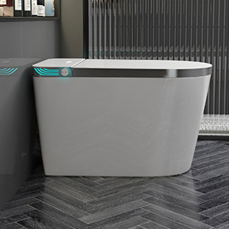 Modern Ceramic Flush Toilet Concealed Tank Toilet Bowl for Washroom
