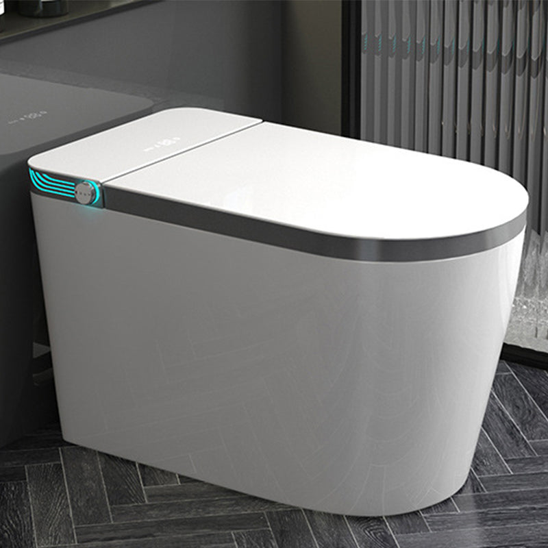 Modern Ceramic Flush Toilet Concealed Tank Toilet Bowl for Washroom