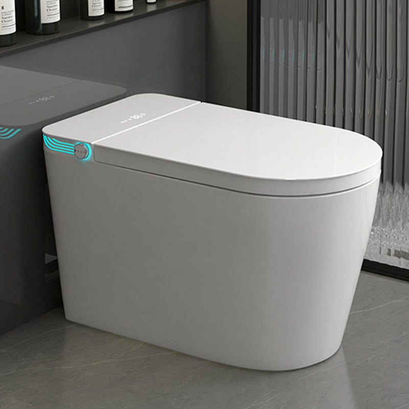 Modern Ceramic Flush Toilet Concealed Tank Toilet Bowl for Washroom