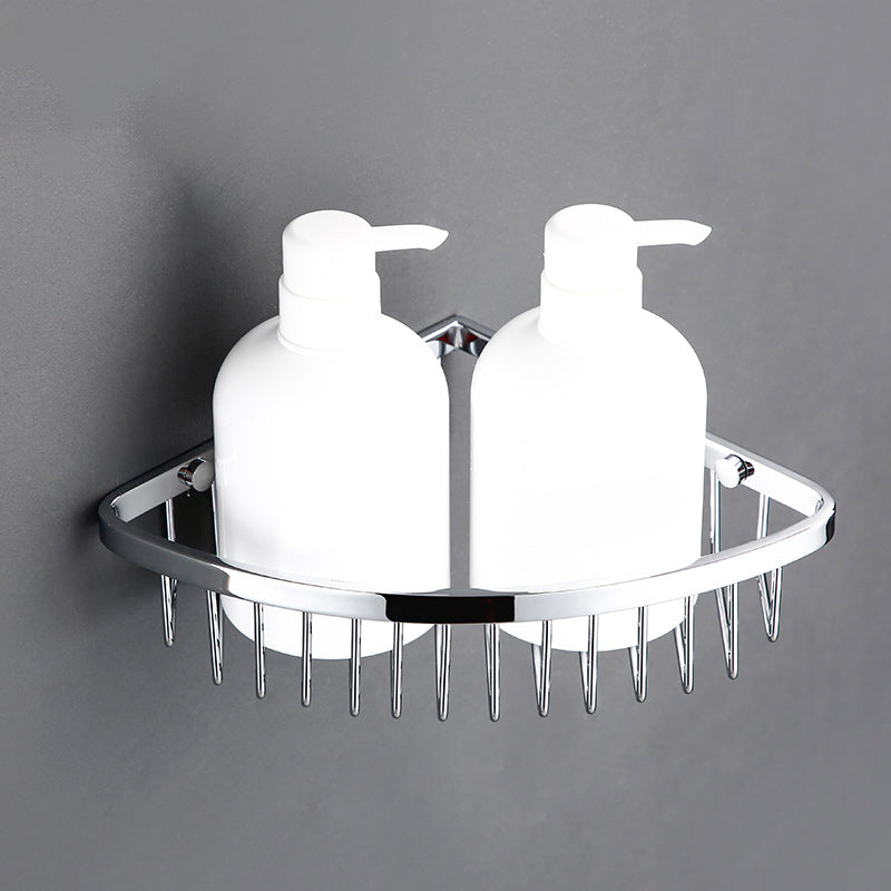 5-Piece Bathroom Hardware Set Modern Polished Chrome Bathroom Set