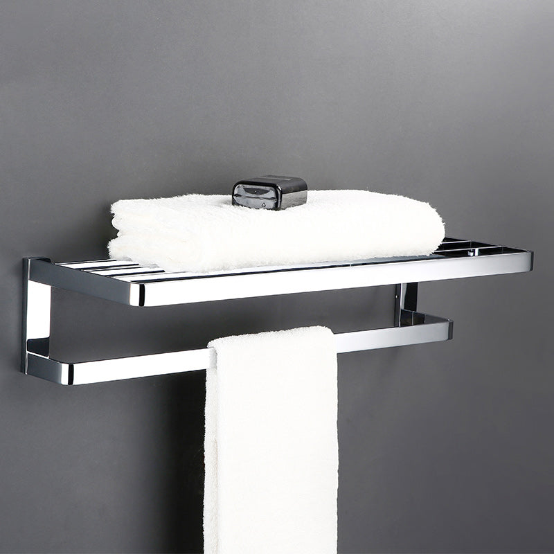 5-Piece Bathroom Hardware Set Modern Polished Chrome Bathroom Set