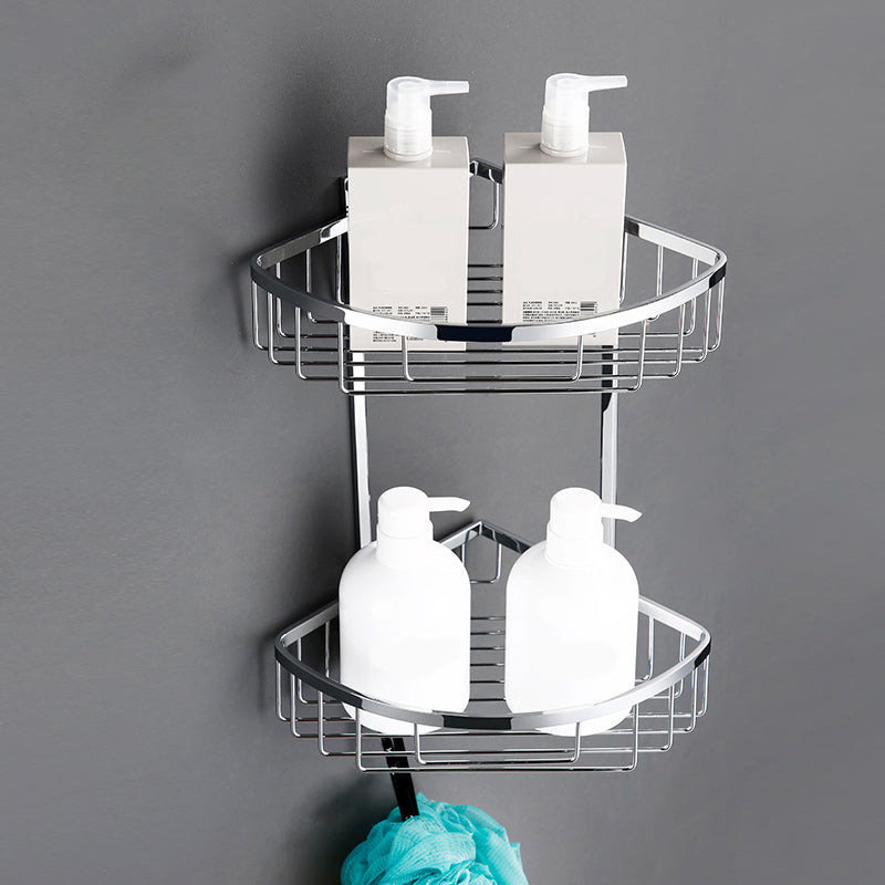 5-Piece Bathroom Hardware Set Modern Polished Chrome Bathroom Set