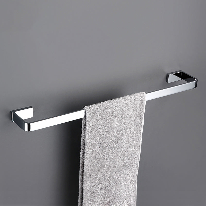 5-Piece Bathroom Hardware Set Modern Polished Chrome Bathroom Set