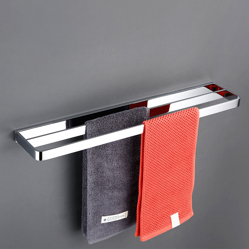 5-Piece Bathroom Hardware Set Modern Polished Chrome Bathroom Set