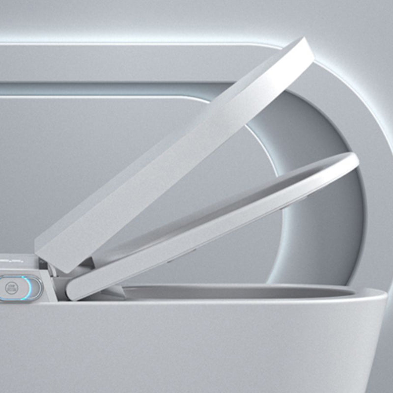 Contemporary White Flush Toilet Seat Included Urine Toilet for Bathroom