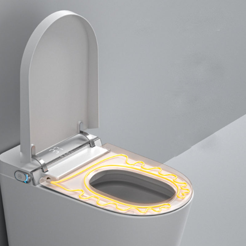Contemporary White Flush Toilet Seat Included Urine Toilet for Bathroom