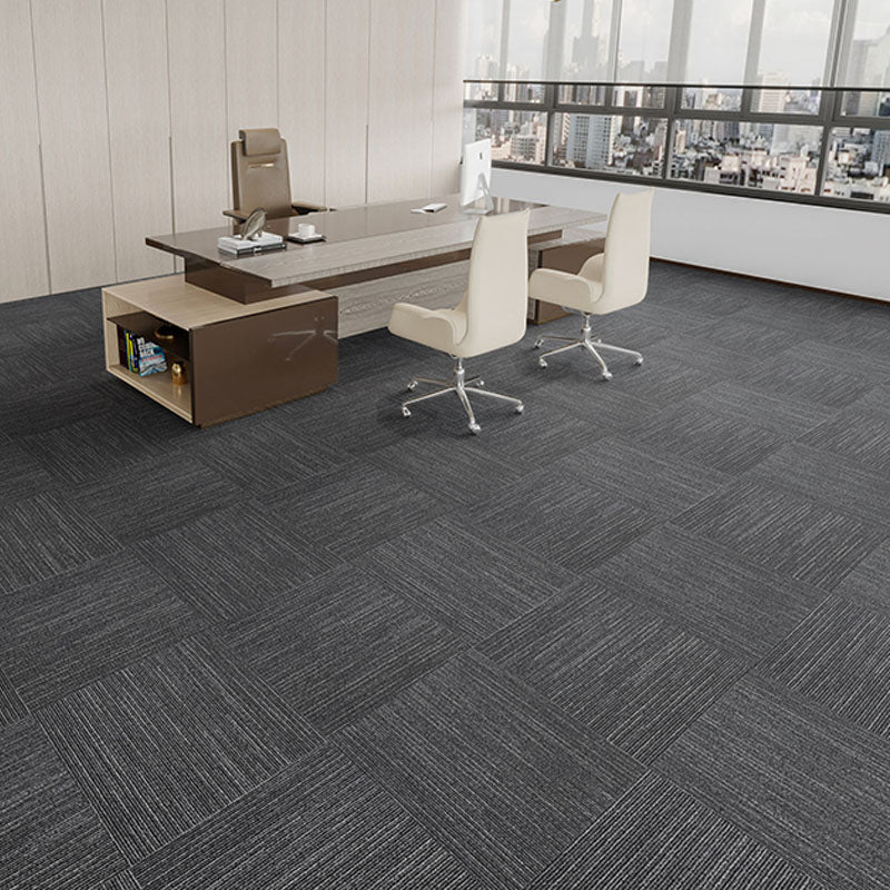 Modern Carpet Tiles Self Adhesive Multi Level Loop Fire Resistant Carpet Tile