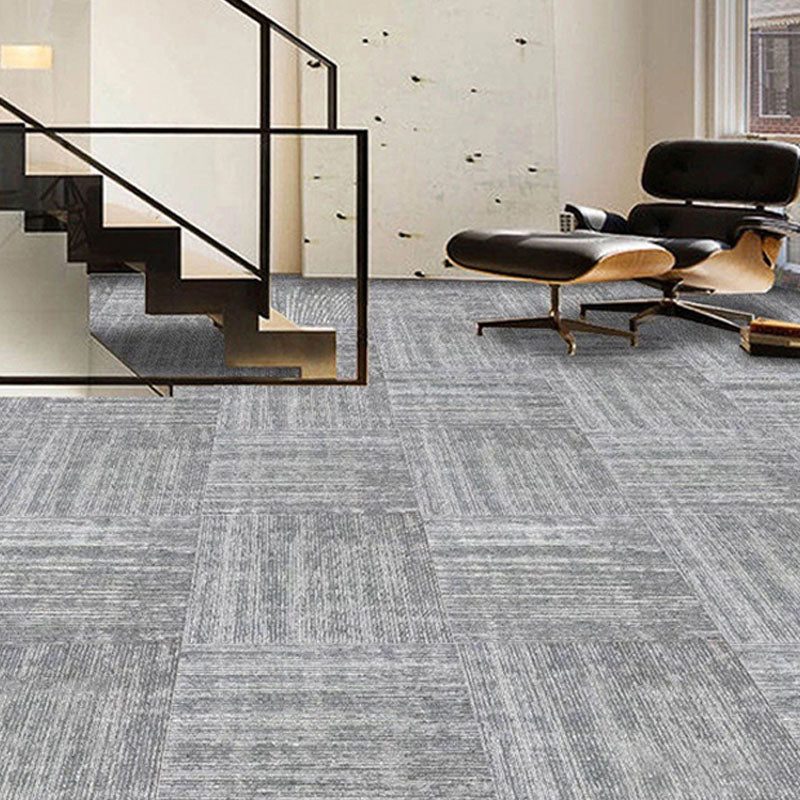 Modern Carpet Tiles Self Adhesive Multi Level Loop Fire Resistant Carpet Tile