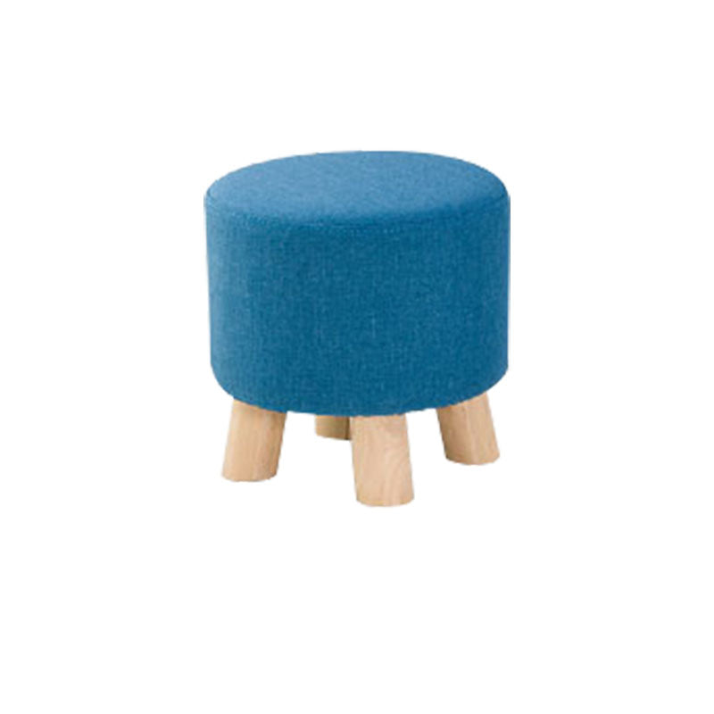Cotton Standard Stool Modern Style Simple Household Round Stool