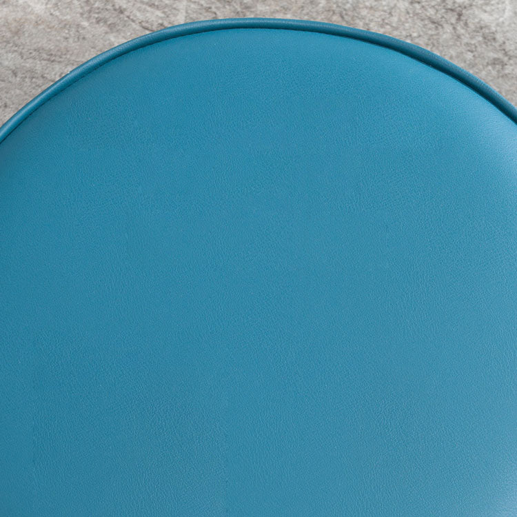 Leather Standard Stool Modern Style Simple Household Round Footstool