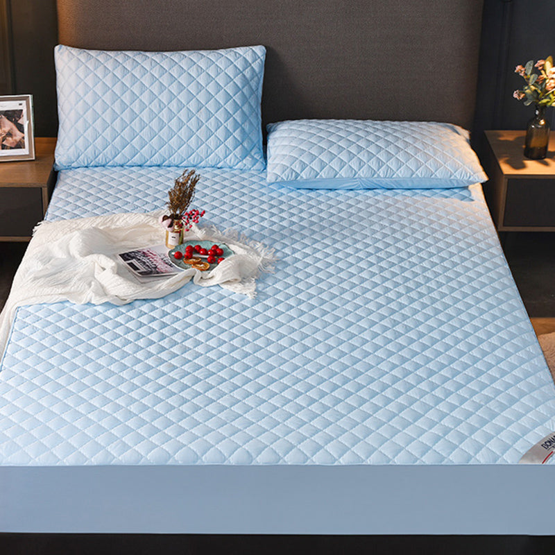 Solid Color Bed Sheet Set Breathable Extra Soft Bed Sheet Set with Waterproof