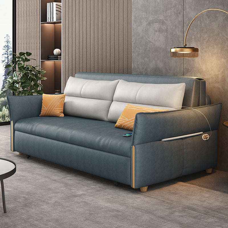 Living Room Futon Sleeper Sofa Bed Modern Style Convertible Sofas