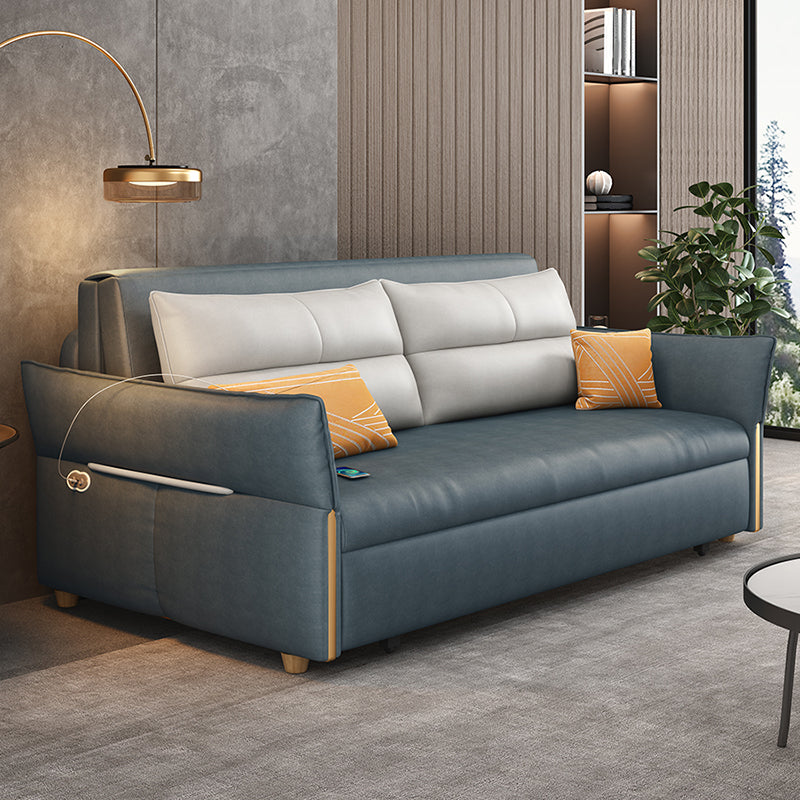 Living Room Futon Sleeper Sofa Bed Modern Style Convertible Sofas