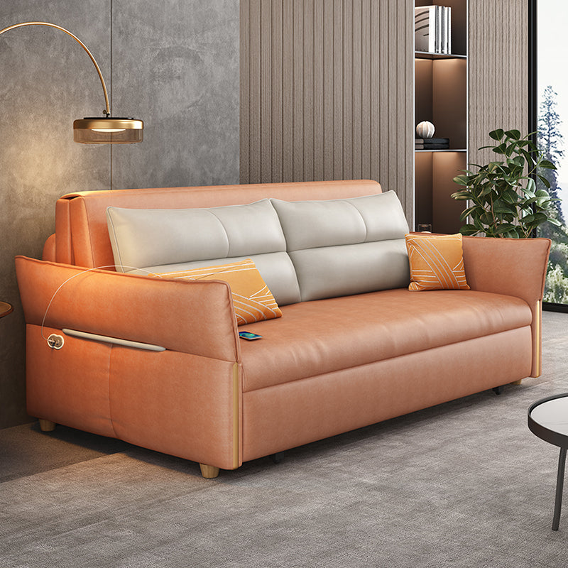 Living Room Futon Sleeper Sofa Bed Modern Style Convertible Sofas