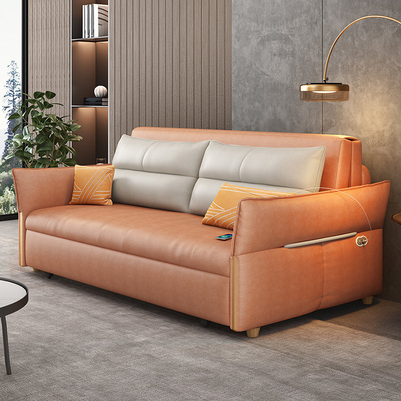 Living Room Futon Sleeper Sofa Bed Modern Style Convertible Sofas