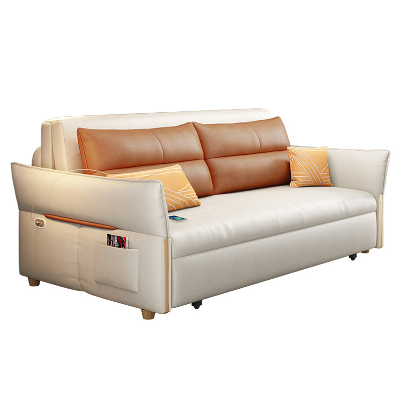 Living Room Futon Sleeper Sofa Bed Modern Style Convertible Sofas