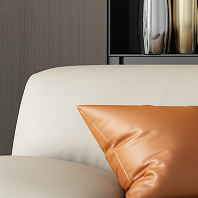 41" Wide Scandinavian Sleeper Sofa Futon Leather Storage Sleeper Sofa