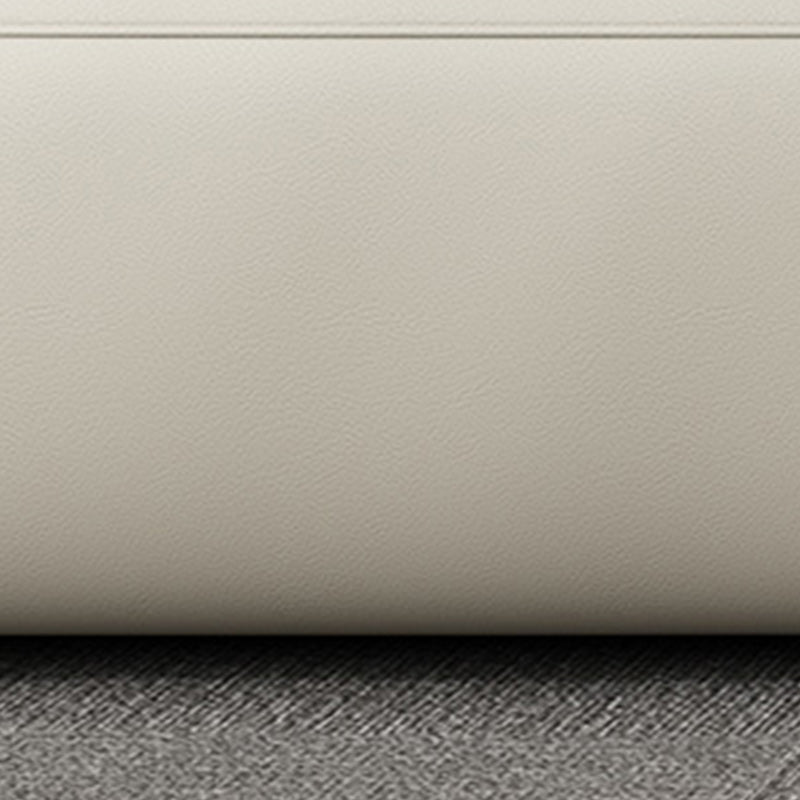 41" Wide Scandinavian Sleeper Sofa Futon Leather Storage Sleeper Sofa