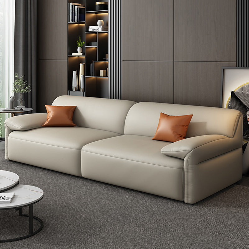 41" Wide Scandinavian Sleeper Sofa Futon Leather Storage Sleeper Sofa