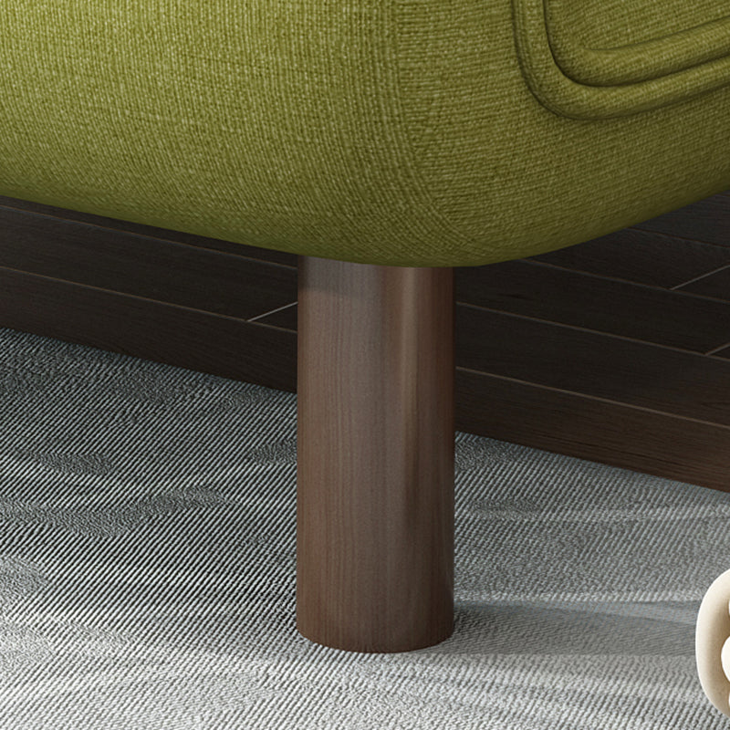 26" Wide Scandinavian Sleeper Sofa Futon Fabric Foldable Sleeper Sofa