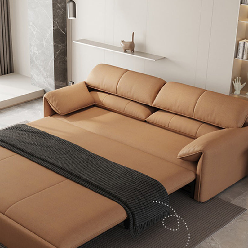 Living Room Futon Sleeper Sofa Bed Modern Style Convertible Sofas with Storage