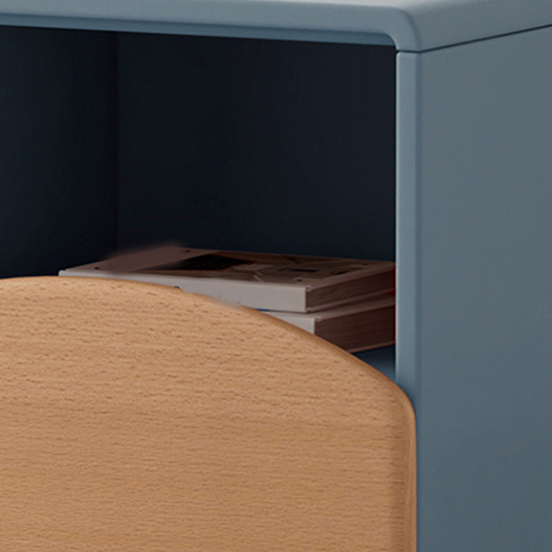 Modern1 Drawer Standard Nightstand Solid Wood Kids Bedside Table
