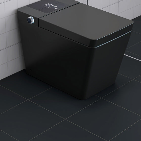 Contemporary Floor Mount Bidet Elongated Ceramic Floor Standing Bidet